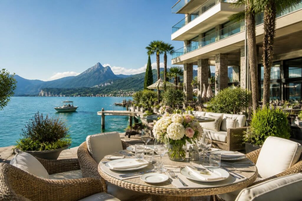 découvrez un séjour raffiné dans un hôtel 5 étoiles à annecy, au bord du lac, alliant luxe, confort et vue exceptionnelle pour une expérience inoubliable.