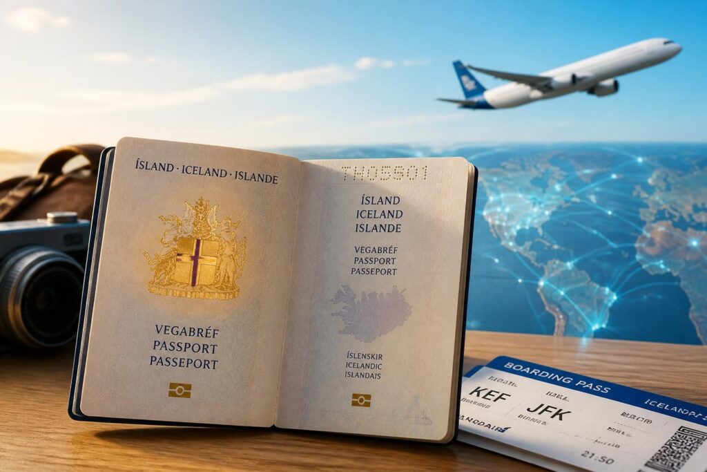 découvrez tous les avantages du passeport islandais pour voyager librement et sans frontières à travers le monde.