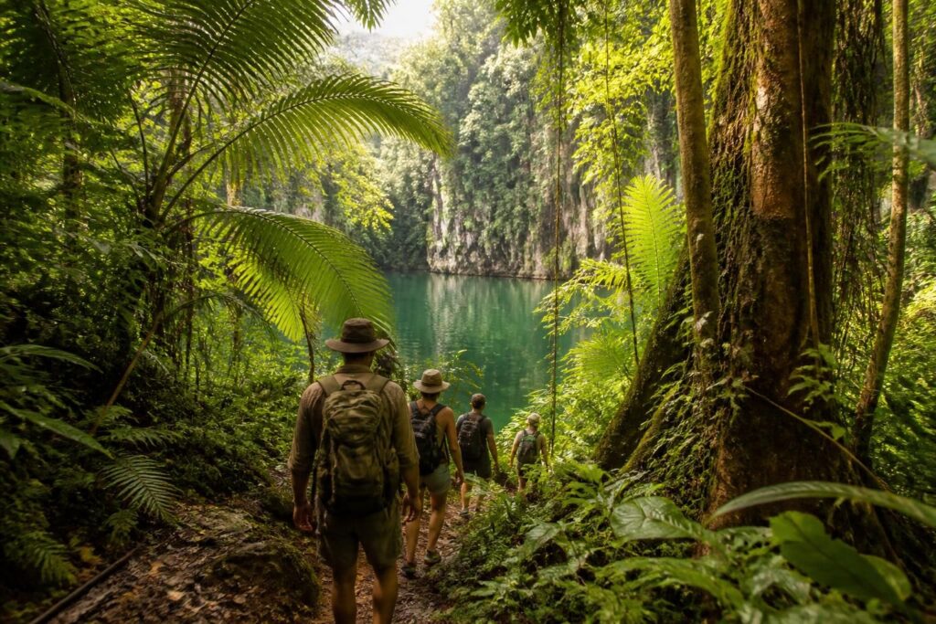 découvrez l'excursion au parc khao sok pour une immersion unique dans la jungle thaïlandaise, entre paysages luxuriants, faune exotique et aventures inoubliables.