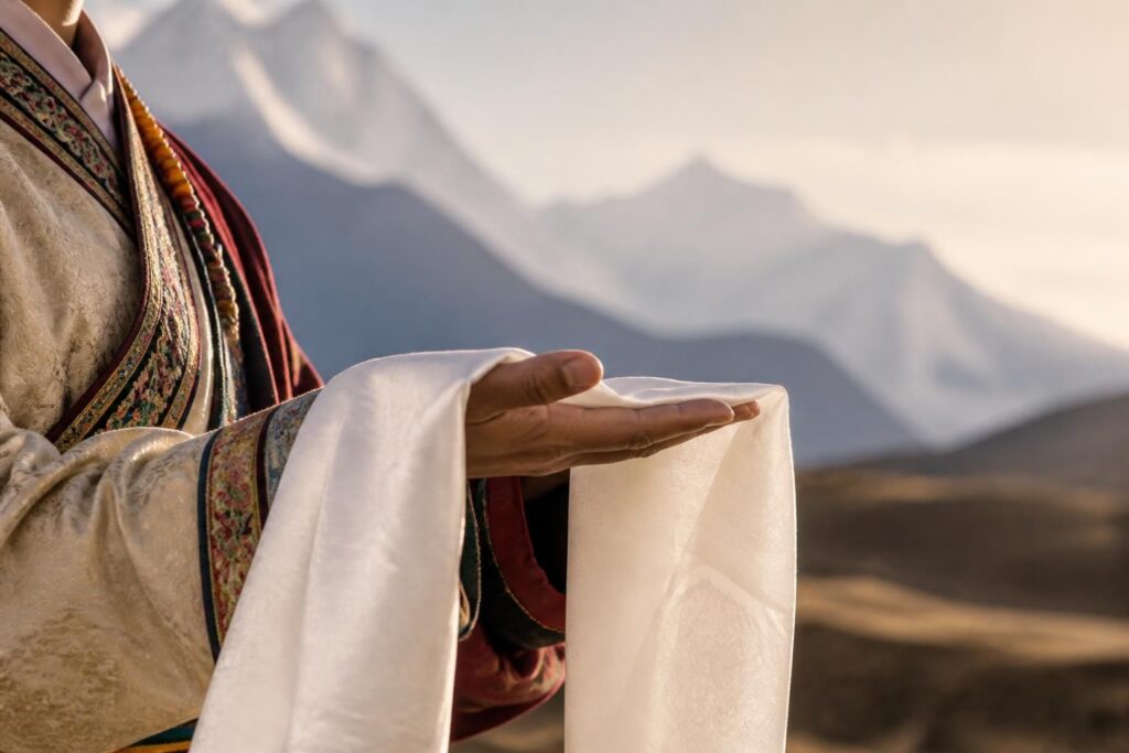 découvrez le khata, un foulard symbolique chargé de sens dans les cultures asiatiques, représentant respect, bénédictions et traditions ancestrales.