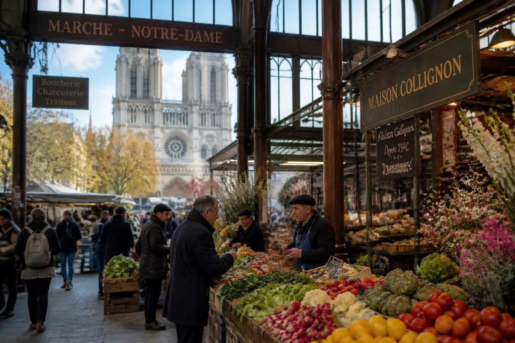 découvrez l'histoire fascinante des halles et du marché de notre-dame, un lieu emblématique où tradition et patrimoine se rencontrent au cœur de la ville.
