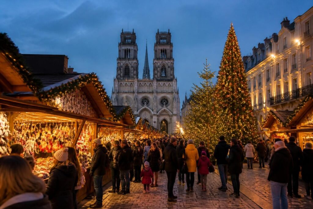 découvrez le marché de noël d'orléans : artisanat, gourmandises et animations incontournables pour un week-end magique en famille ou entre amis.