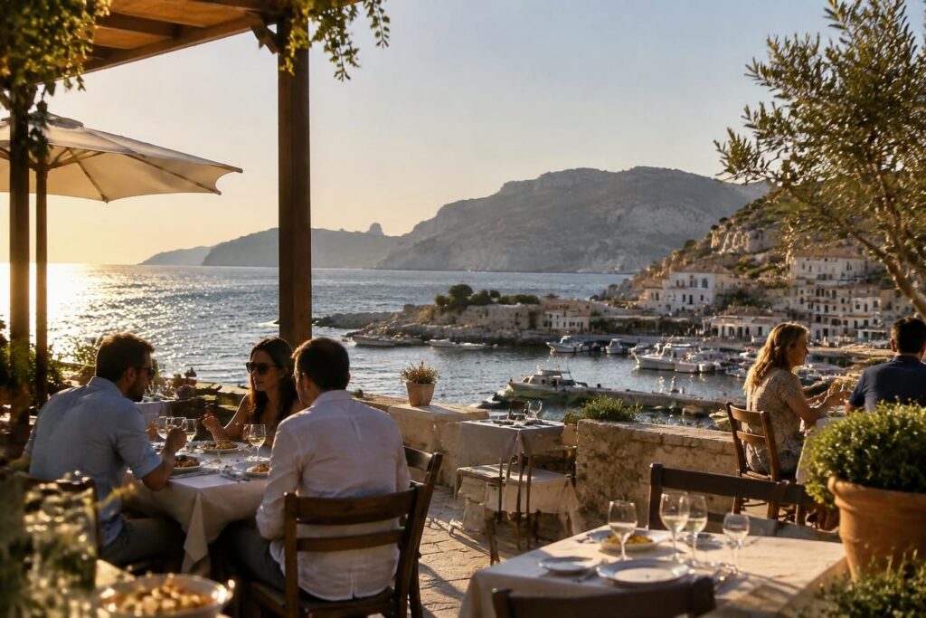 à marseille, découvrez les meilleurs restaurants en bord de mer pour savourer une cuisine méditerranéenne avec vue sur la méditerranée.