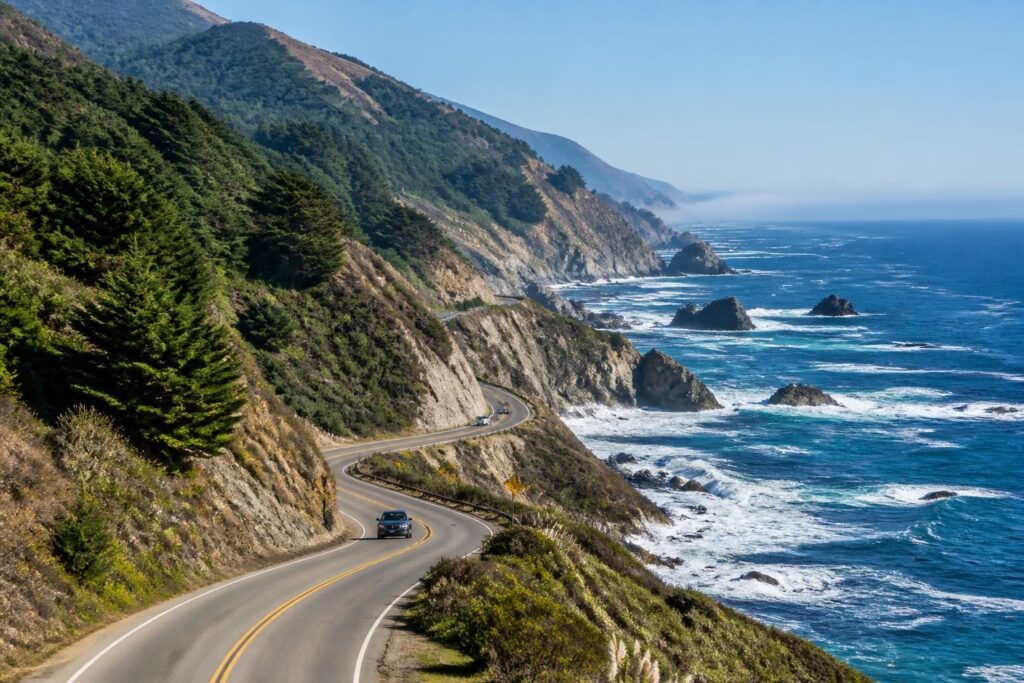 découvrez un voyage inoubliable le long de la highway 1 pacific coast, entre paysages côtiers époustouflants, plages sauvages et villages charmants pour une aventure pleine de dépaysement.