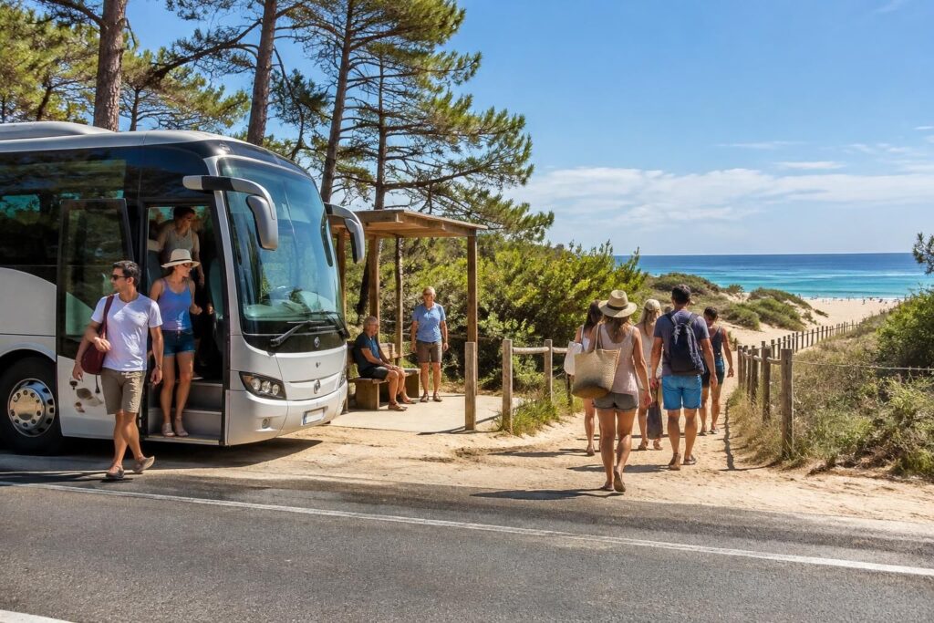 découvrez les lignes de bus entre arcachon et biscarrosse et les solutions pour rejoindre les plages sans voiture : horaires, arrêts et conseils pratiques.