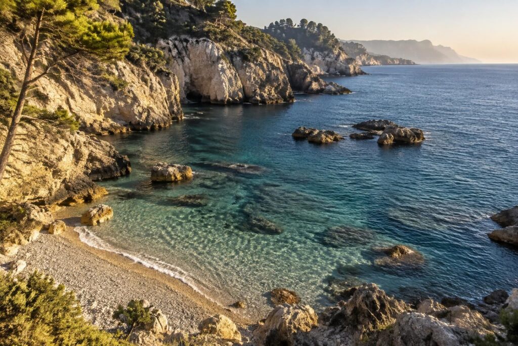 découvrez la calanque du jonquier, crique préservée de la côte bleue : eaux turquoise, cadre sauvage et conseils pour profiter de cette escale confidentielle.
