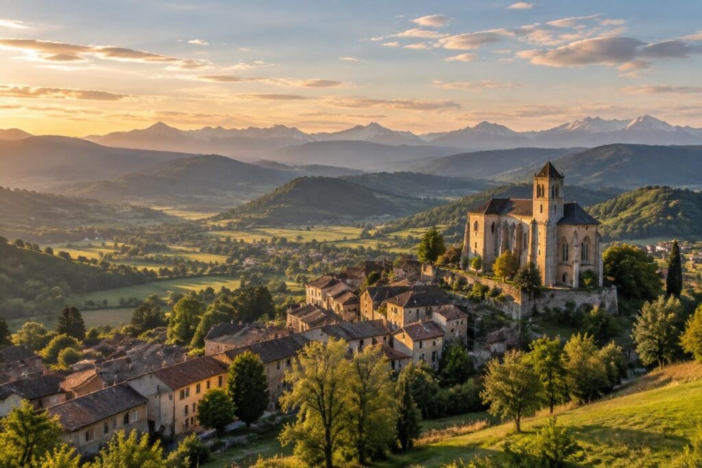 explorez la haute-garonne au-delà de toulouse : villages de caractère, sites historiques, paysages des pyrénées et idées de visites incontournables.
